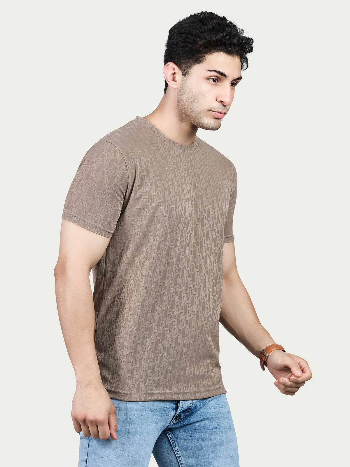 Printed Round Neck T-Shirt