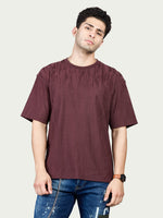 Round Neck Oversized Drop Shoulder T-Shirt