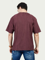 Round Neck Oversized Drop Shoulder T-Shirt