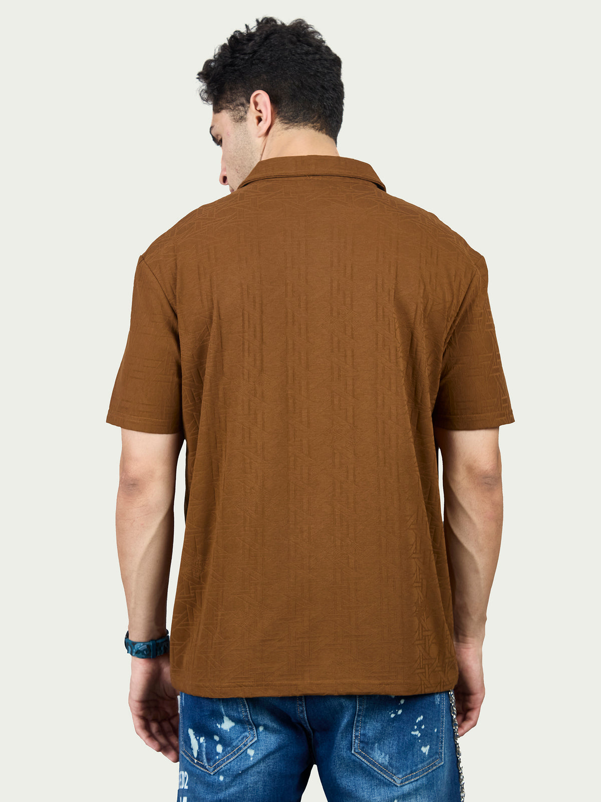 Polo Drop ShoulderT-Shirt