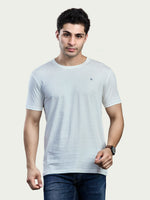 Solid Round Neck 100% Cotton T-Shirt