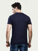 Solid Round Neck 100% Cotton T-Shirt