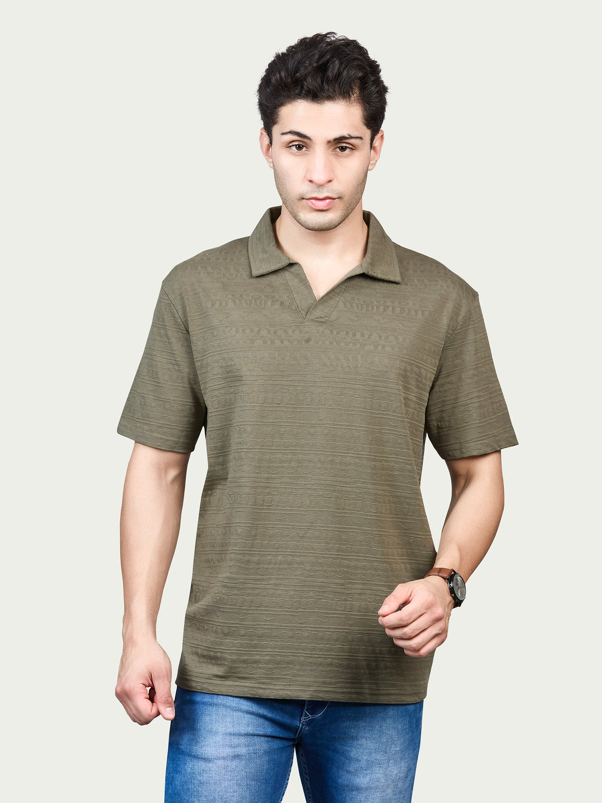 Polo Drop Shoulder T-Shirt