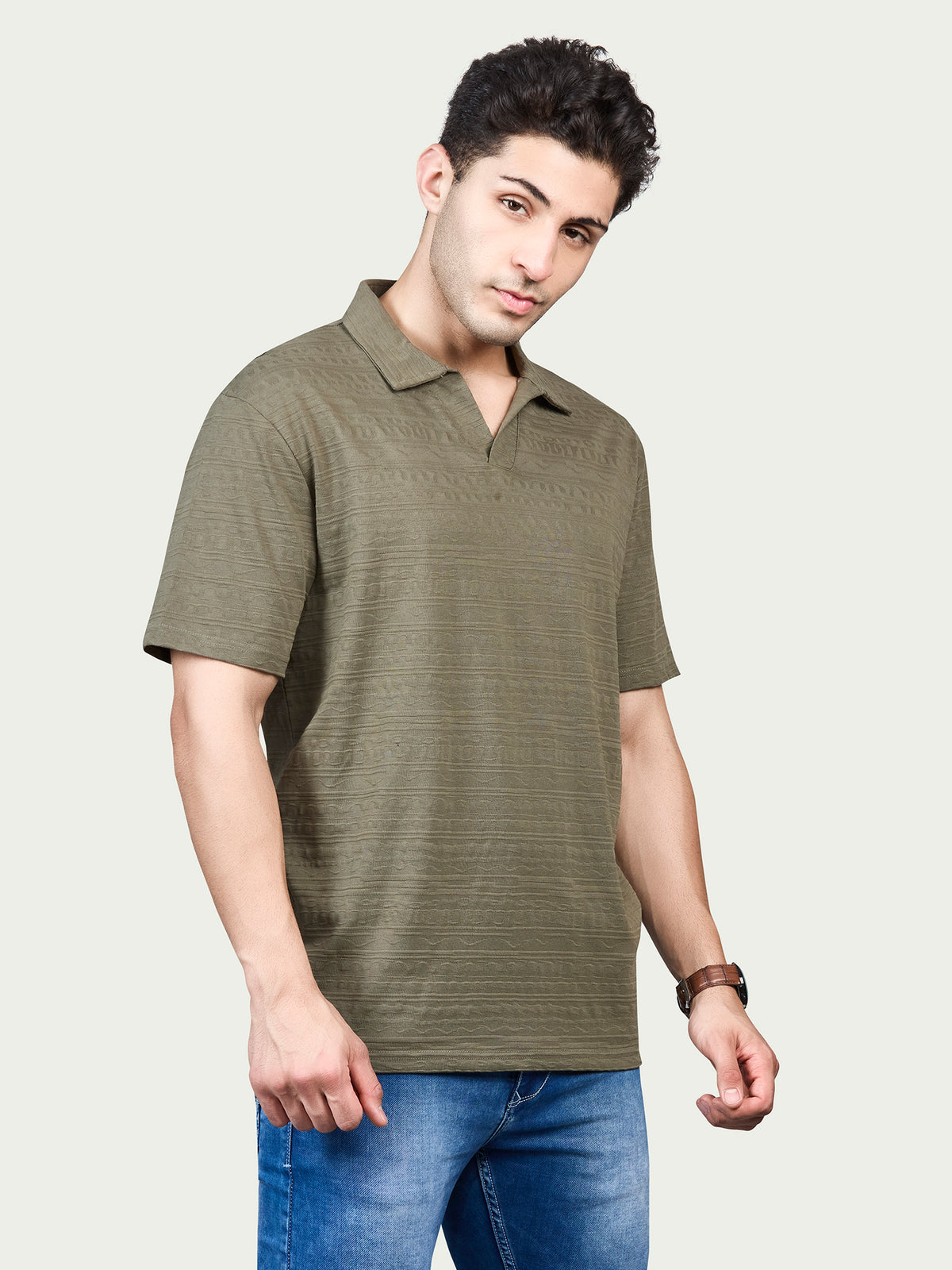 Polo Drop Shoulder T-Shirt