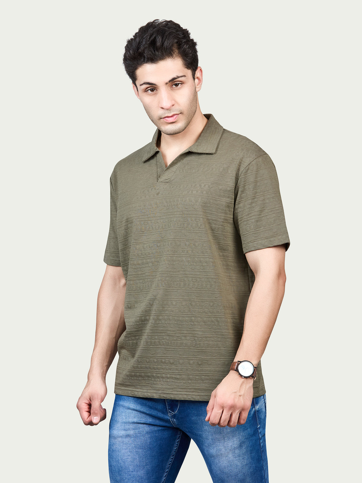 Polo Drop Shoulder T-Shirt