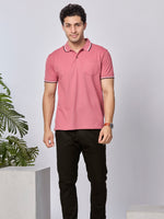 Solid Polo T-Shirt with Pocket