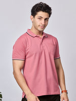 Solid Polo T-Shirt with Pocket