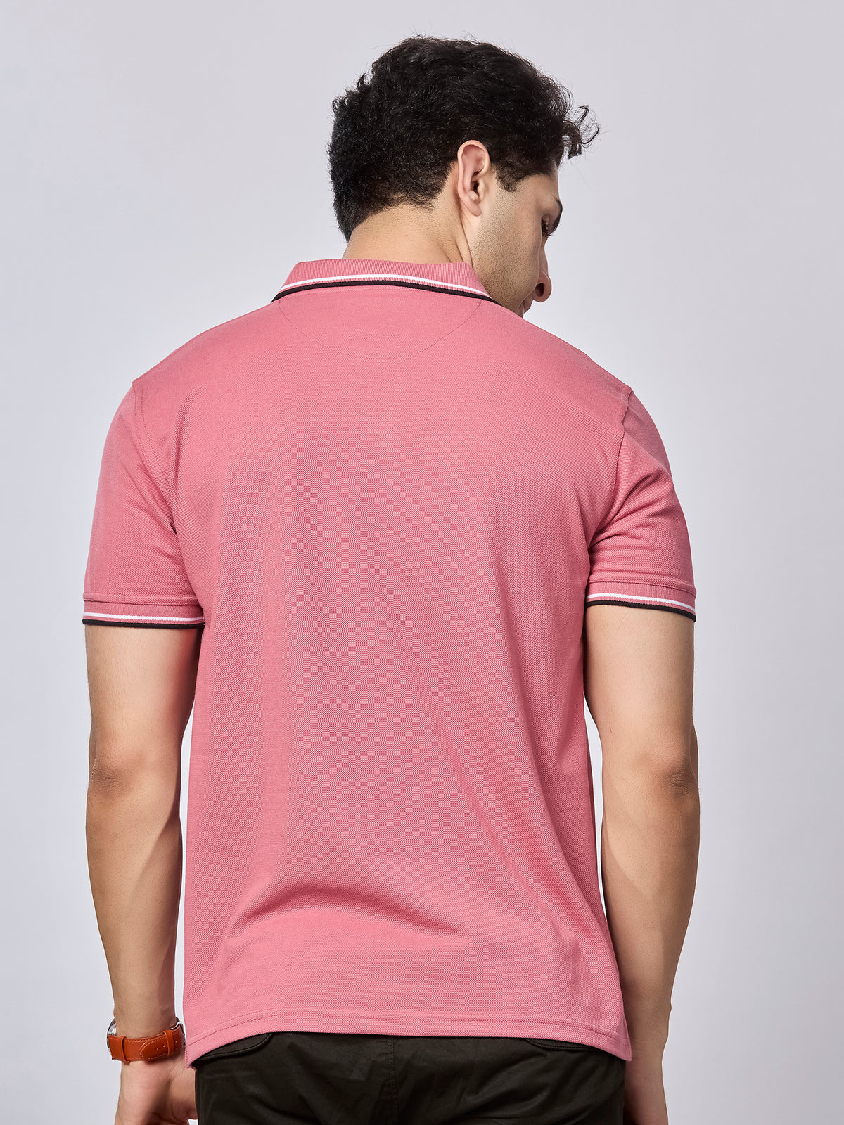 Solid Polo T-Shirt with Pocket