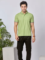Solid Polo T-Shirt with Pocket