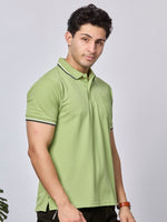 Solid Polo T-Shirt with Pocket