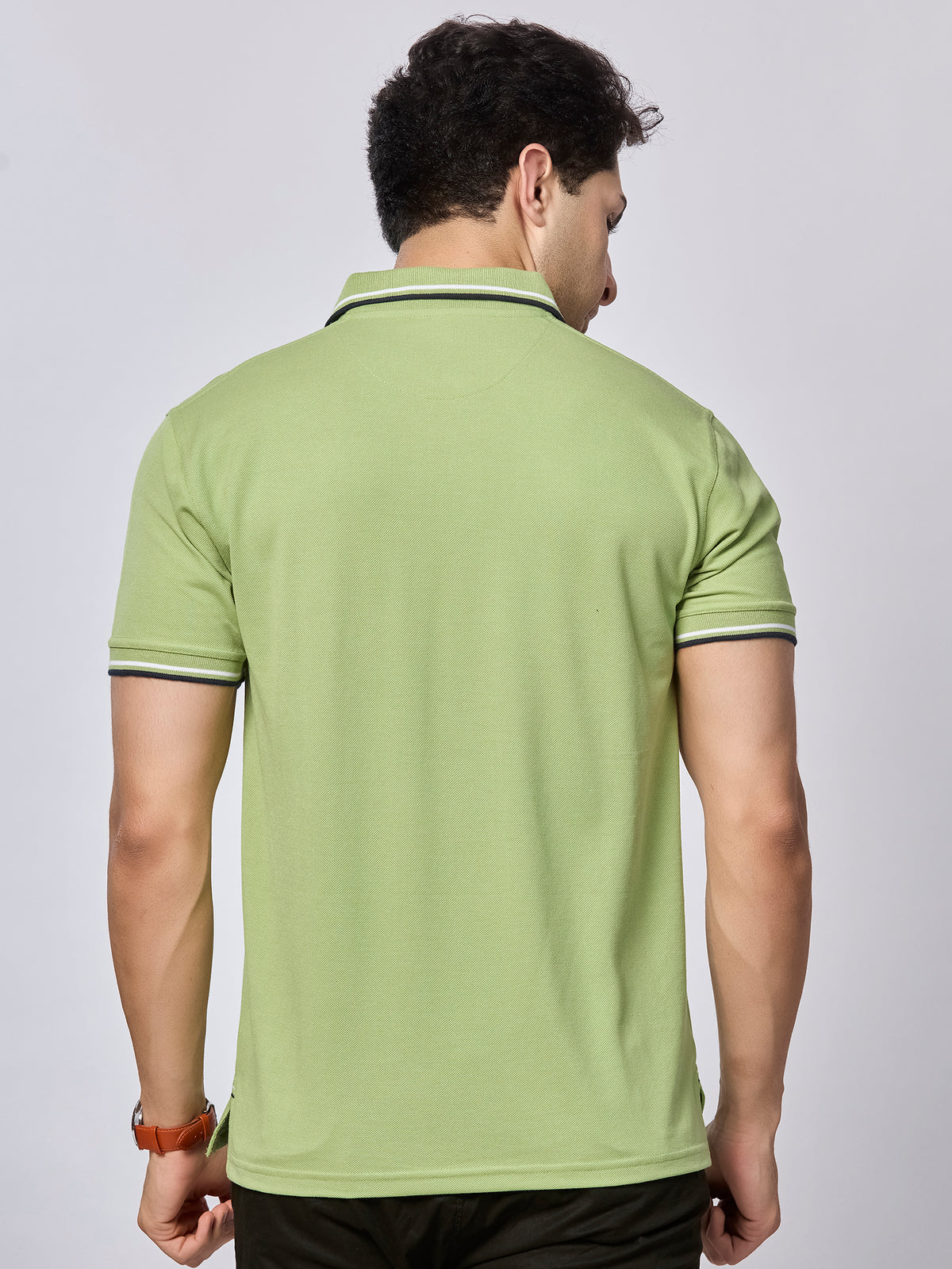 Solid Polo T-Shirt with Pocket