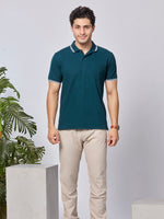 Solid Polo T-Shirt with Pocket