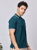 Solid Polo T-Shirt with Pocket