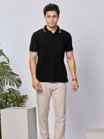 Solid Polo T-Shirt with Pocket