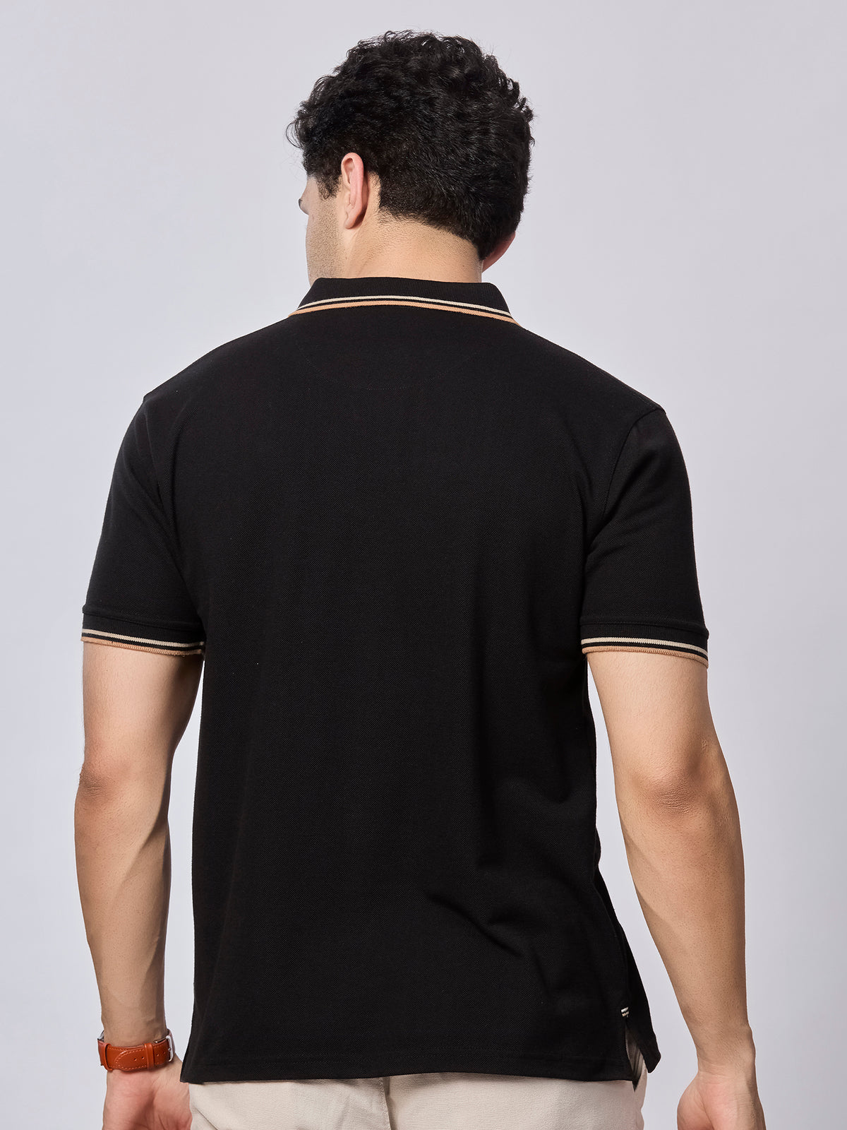 Solid Polo T-Shirt with Pocket