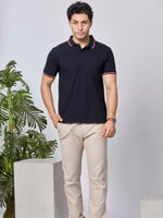 Solid Polo T-Shirt with Pocket