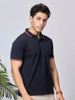 Solid Polo T-Shirt with Pocket