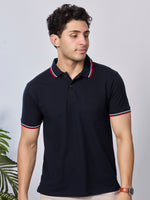 Solid Polo T-Shirt with Pocket