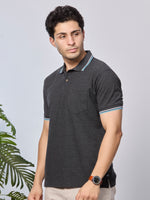 Solid Polo T-Shirt with Pocket