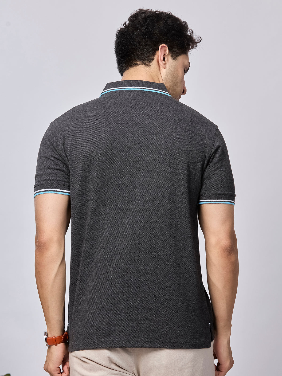 Solid Polo T-Shirt with Pocket