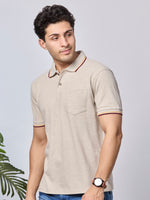 Solid Polo T-Shirt with Pocket