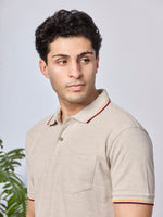 Solid Polo T-Shirt with Pocket