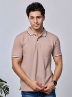 Solid Polo T-Shirt with Pocket