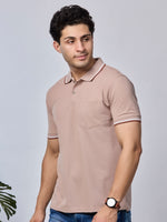 Solid Polo T-Shirt with Pocket