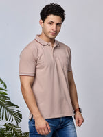 Solid Polo T-Shirt with Pocket