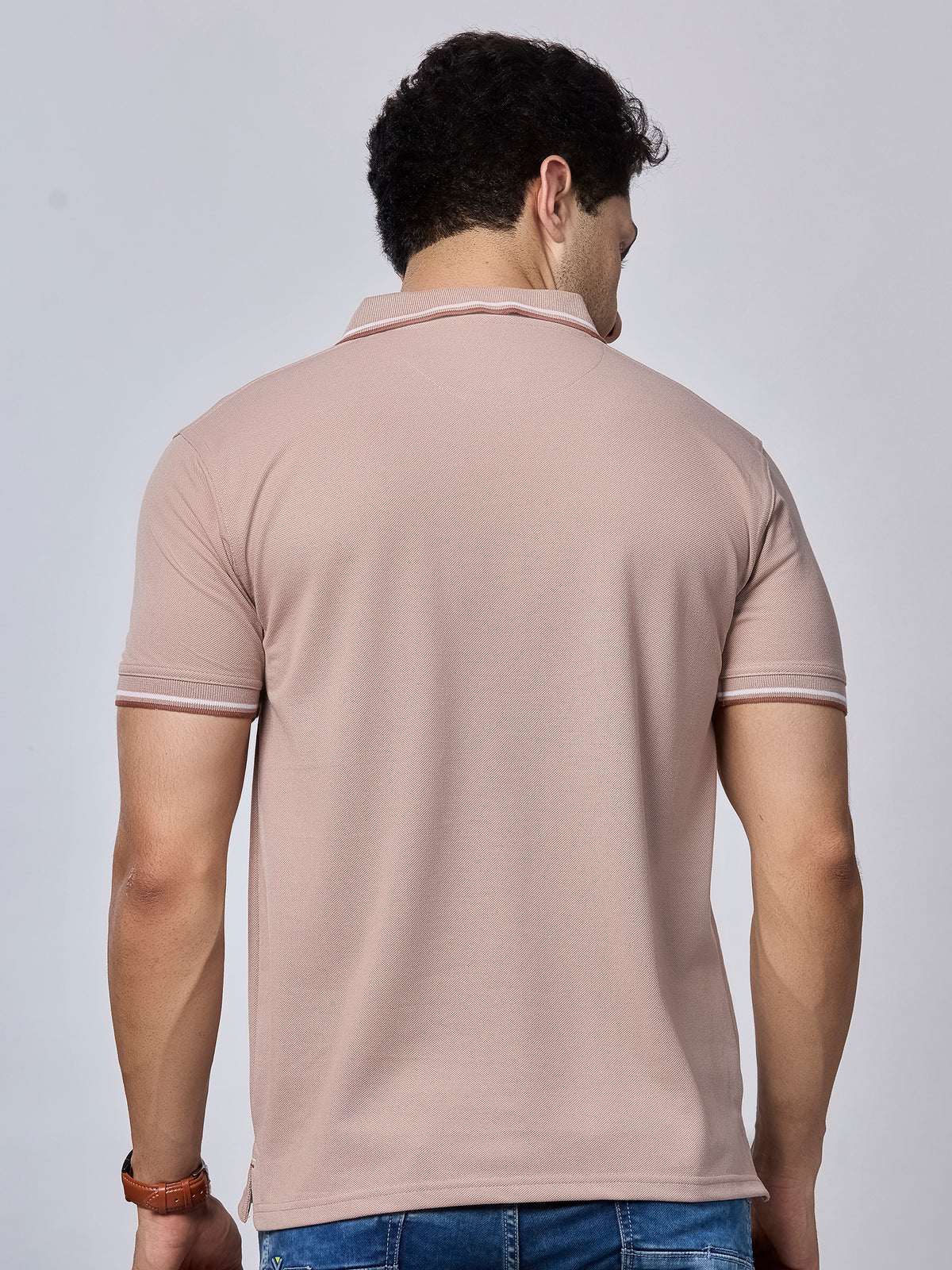 Solid Polo T-Shirt with Pocket