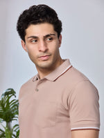 Solid Polo T-Shirt with Pocket