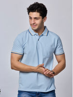 Solid Polo T-Shirt with Pocket