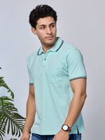 Solid Polo T-Shirt with Pocket