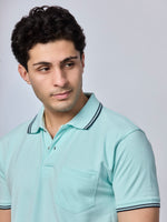 Solid Polo T-Shirt with Pocket