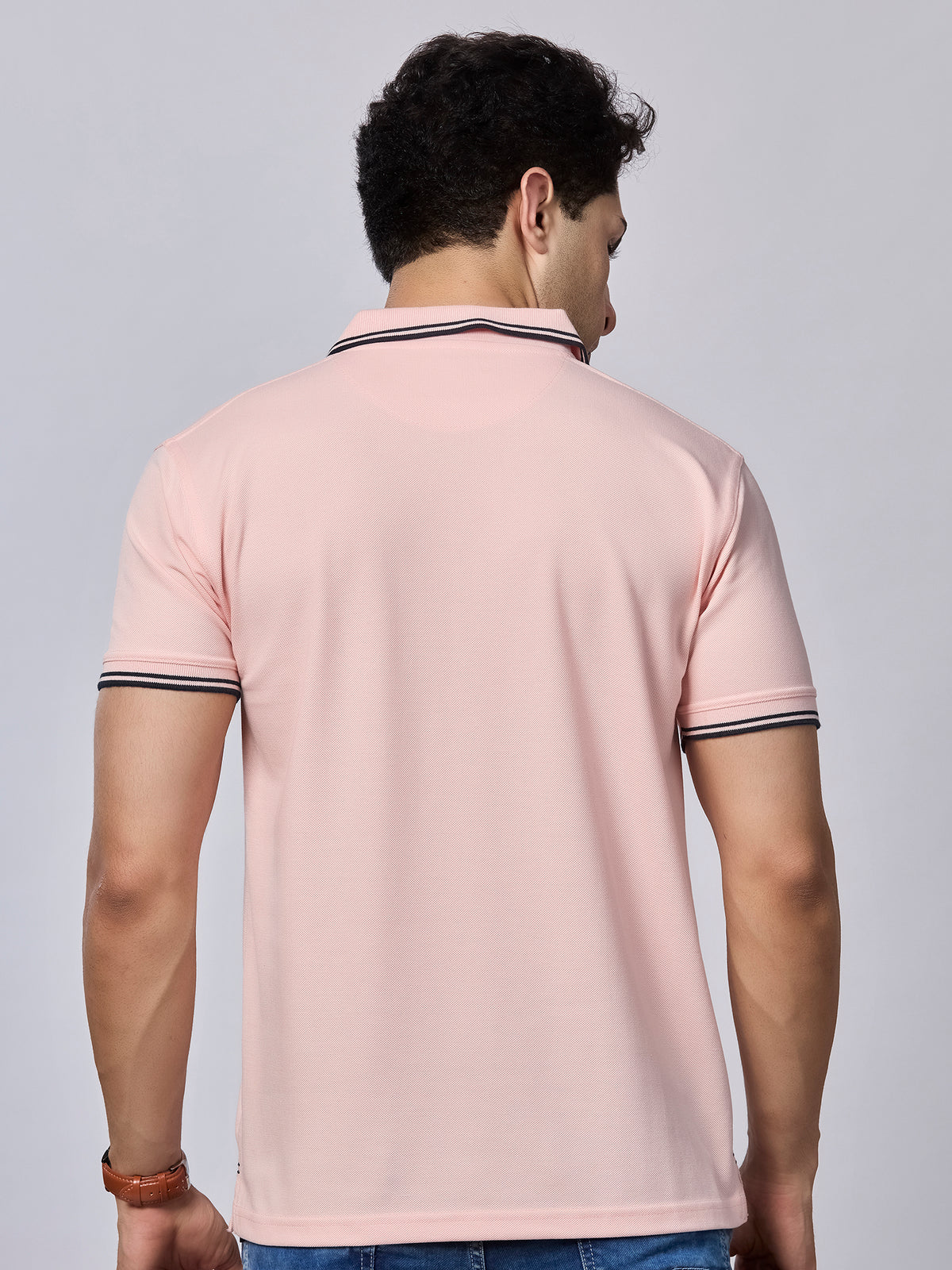 Solid Polo T-Shirt with Pocket