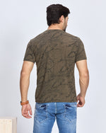 Printed Round Neck T-Shirt