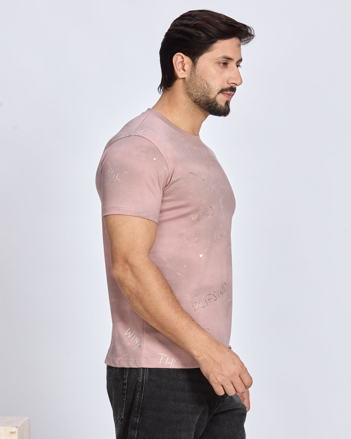 Printed Round Neck T-shirt