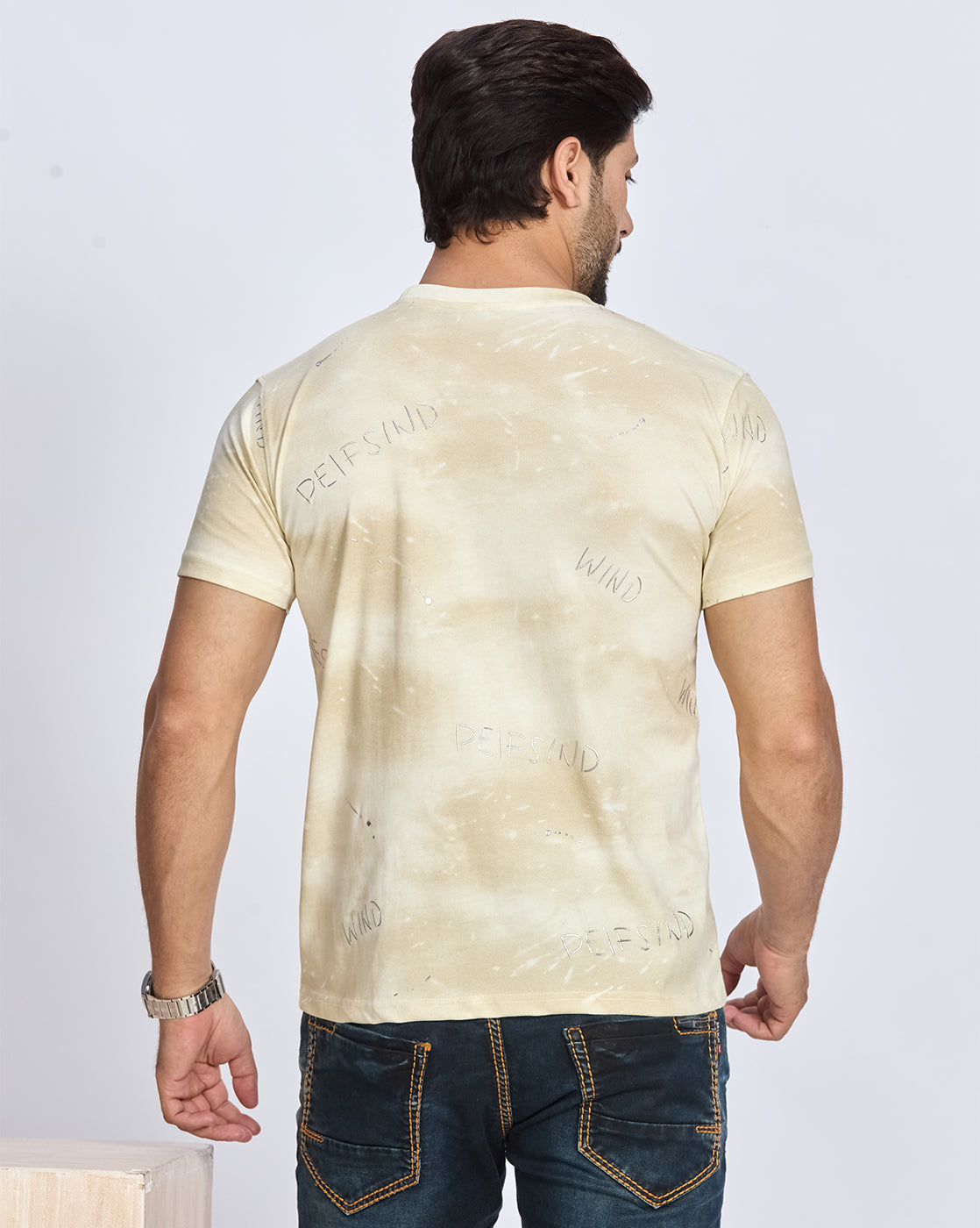 Printed Round Neck T-shirt
