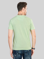 Mint Printed Round Neck T-Shirt