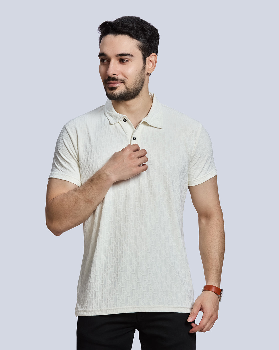 Polo Neck T-Shirt