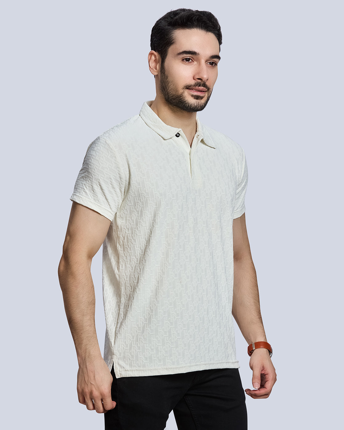 Polo Neck T-Shirt