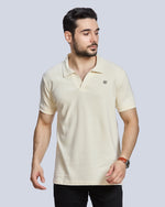 OffWhite Polo Neck T-Shirt