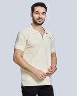 OffWhite Polo Neck T-Shirt