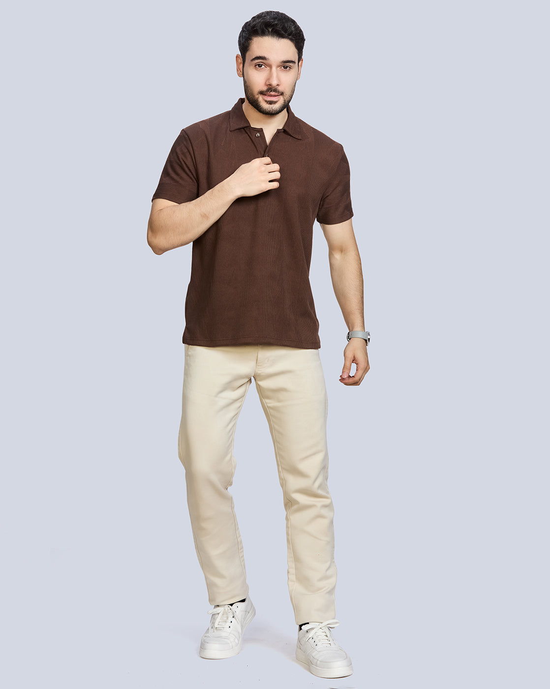 Polo Neck T-Shirt
