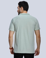 Pista Striped Polo Neck T-Shirt