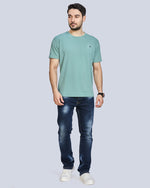 Round Neck Polyester T-Shirt