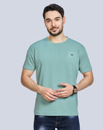 Round Neck Polyester T-Shirt