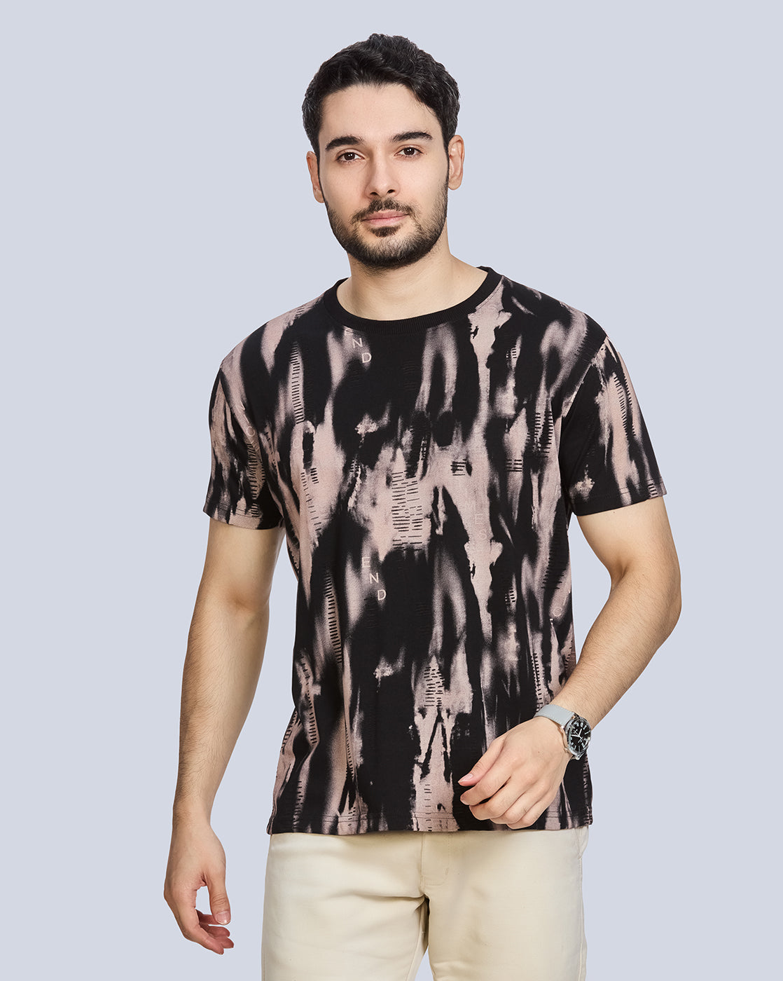 Round Neck Pure Cotton T-Shirt