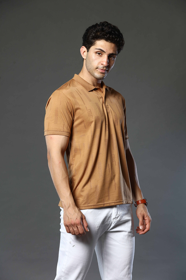 Brown Polo T-Shirt