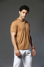 Brown Polo T-Shirt